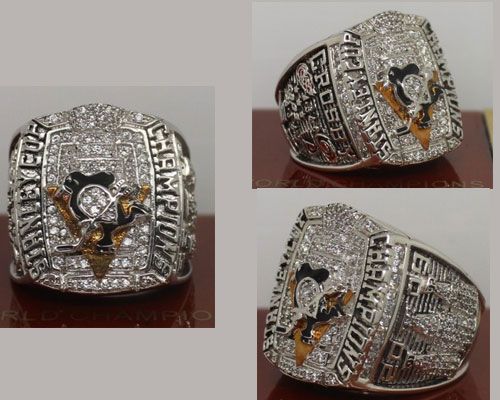 2009 NHL Championship Rings Pittsburgh Penguins Stanley Cup Ring